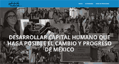 Desktop Screenshot of fundacionrobertopla.org
